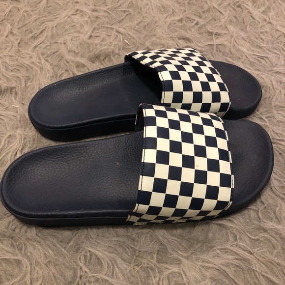 vans slides for men